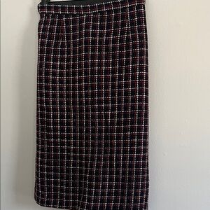 red white & blue - pencil skirt